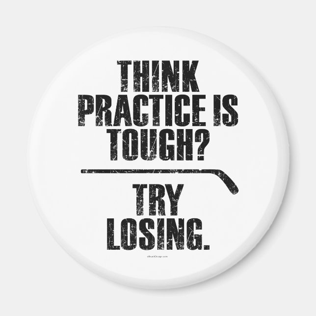 Imã Tente perder (Hockey) (Frente)