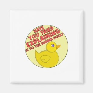 Imã Tentou Explicá-Lo Ao Pato De Borracha?