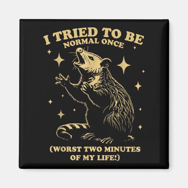 Imã Tentou Ser Normal Uma Vez Engraçada A Citação Dos  (Frente)