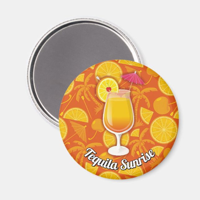 Imã Tequila sunrise (Front/Back)