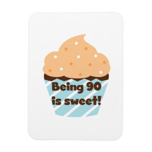 Ímã Ter 90 é t-shirts e presentes de aniversário doces