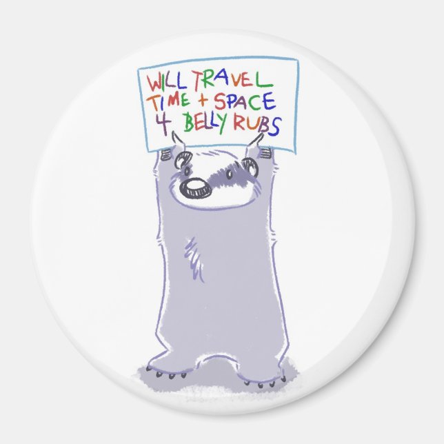 Imã Ter Badger - Will Viagem - Magnet (Frente)