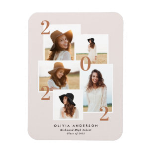 Ímã Teracotta geométrica multigráfica moderna e