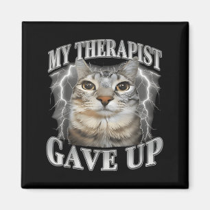 Imã Terapeuta desistiu do gato bobo engraçado olhando
