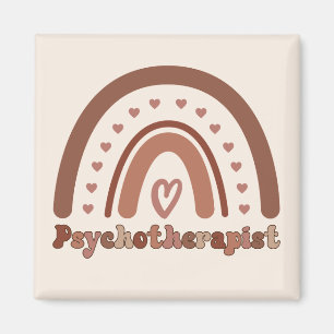 Imã Terapêutica Boho Rainbow Psicoterapeuta