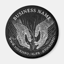 Imã Terapêutica de Massagem Terapia Mãos Energia Spa B