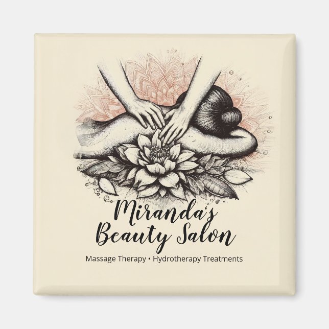 Imã Terapêutica de Massagem Terapia Mãos Energia Spa B (Frente)