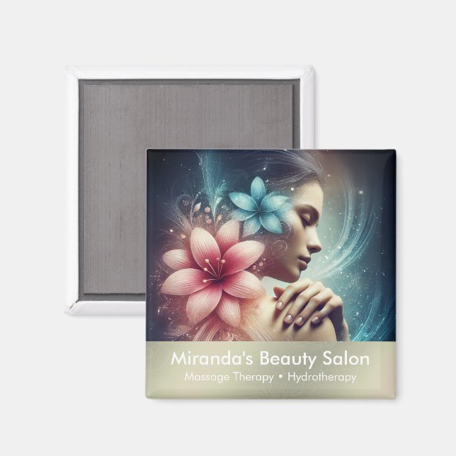 Imã Terapêutica de Massagem Terapia Mãos Energia Spa B (Front/Back)