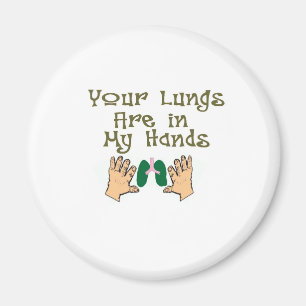 Imã Terapêutica Respiratória Presente "Pulmões em minh