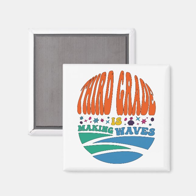 Imã Terceiro grau é Ondas de Fazer de volta à escola (Front/Back)