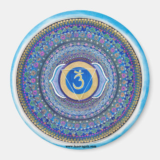 Imã Terceiro Olho Chakra Mandala Magnet