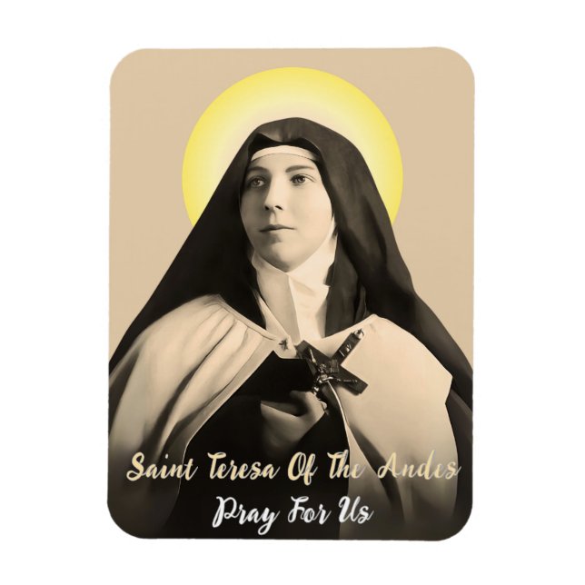 Ímã TERESA santo DOS ANDES (Vertical)
