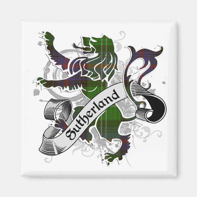 Imã Terland Tartan Lion (Frente)