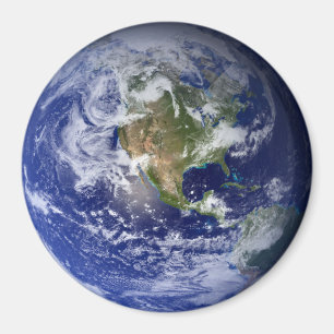 Imã Terra azul do planeta