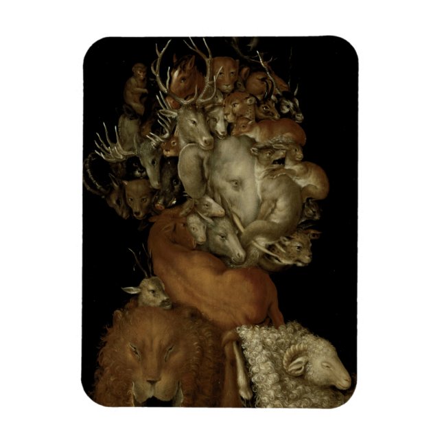 Ímã Terra, c.1570 (óleo no painel) (Vertical)