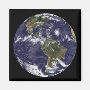 Imã Terra cheio mostrando a América do Norte 2