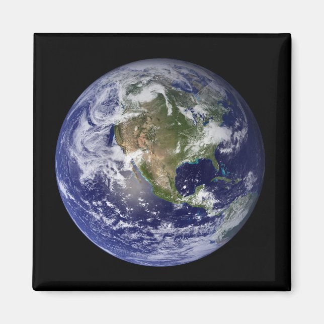 Imã Terra cheio mostrando a América do Norte 3 (Frente)