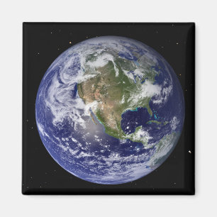 Imã Terra cheio mostrando a América do Norte 4