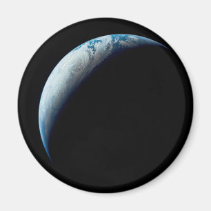 Imã Terra Crescente Tirada Da Missão Apollo 4. 2