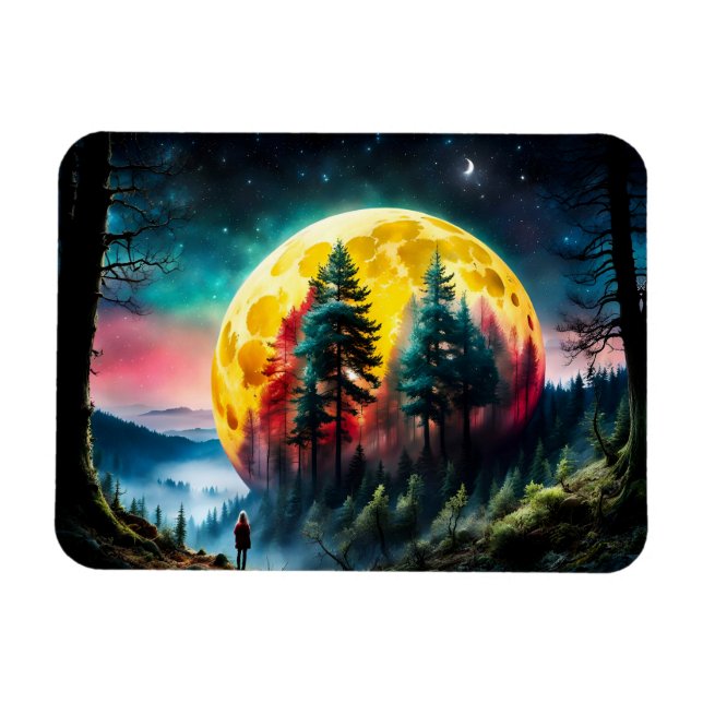 Ímã Terra da Lua Setentrional (Horizontal)