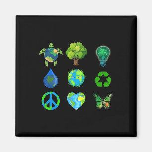 Imã Terra Dia da Paz Planta Salvar Animais de Salvamen