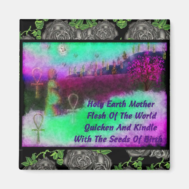 Imã Terra Mãe (Frente)