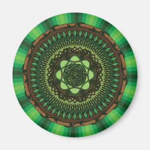 Imã Terra Mandala Magnet