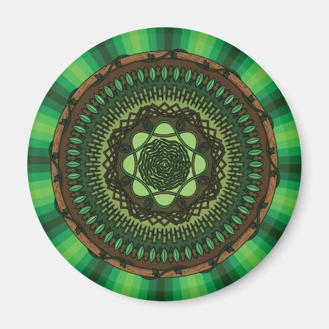 Imã Terra Mandala Magnet (Frente)