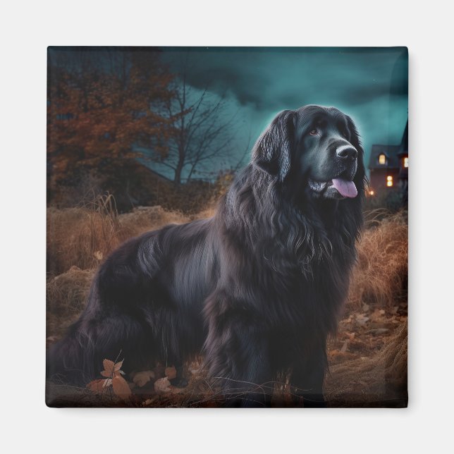 Imã Terra Nova - Assustador do Halloween (Frente)