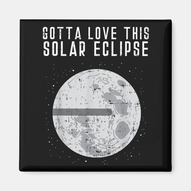 Imã Terra Plana Eclipse Solar Lua Engraçado Teoria da  (Frente)