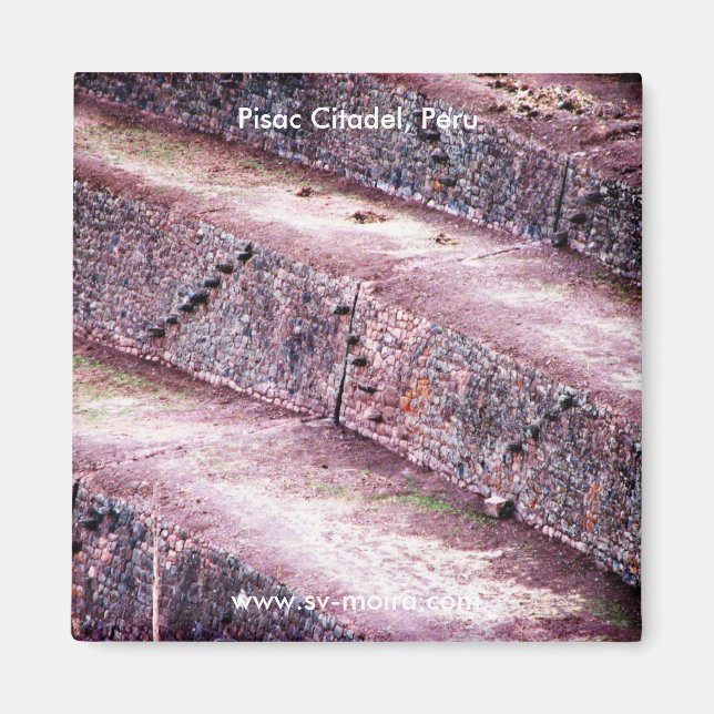 Imã Terraços Agrícolas, Pisac Citadel, Peru (Frente)