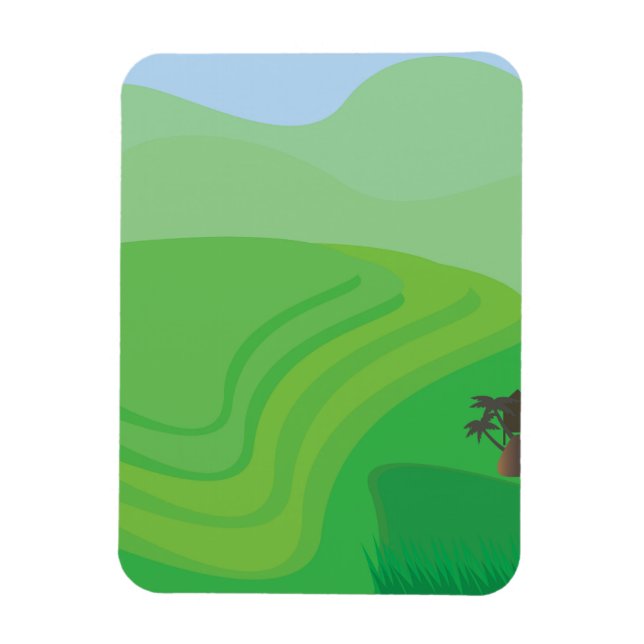 Ímã Terraços de Arroz (Vertical)