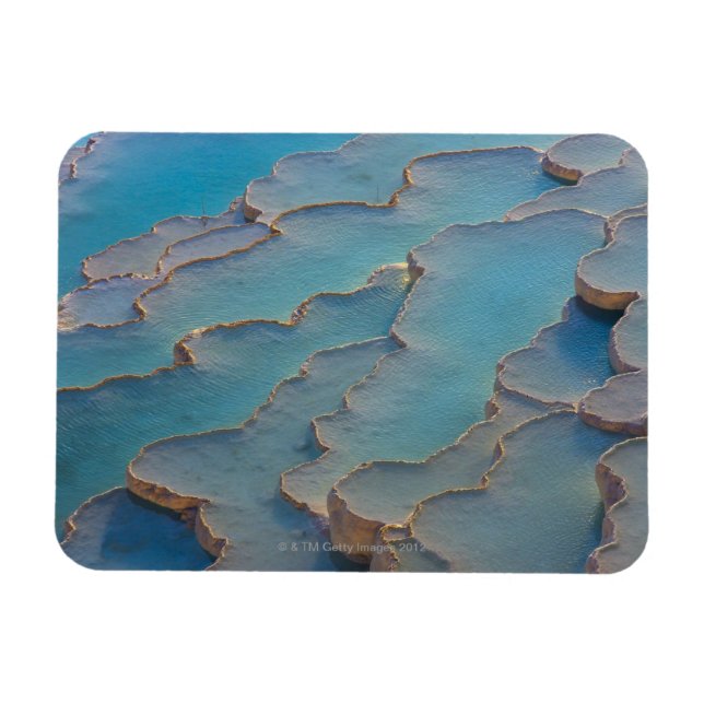 Ímã Terraços de Travertino de Pamukkale (Horizontal)