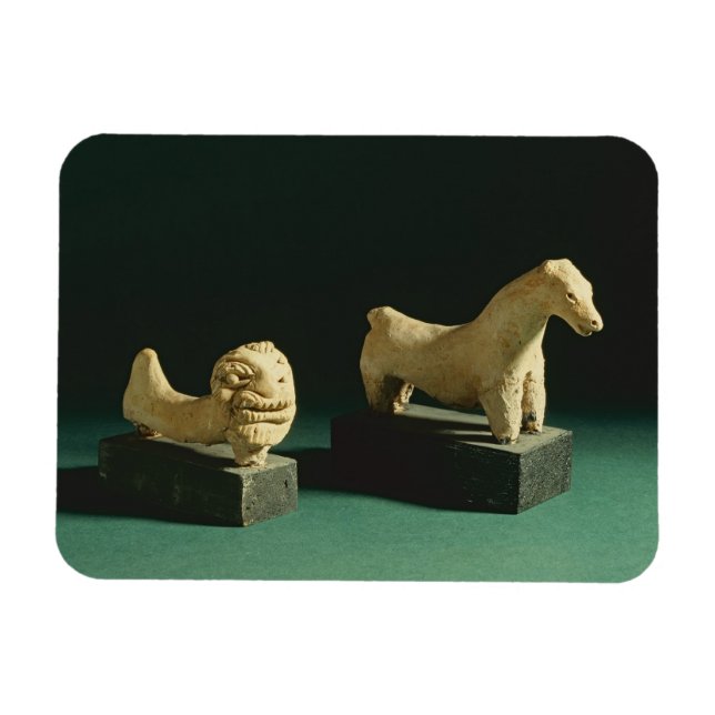 Ímã Terracotta lion and cavalo, Mohenjodaro 2300-1750  (Horizontal)
