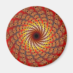 Imã Terrapin Spin Art Fractal