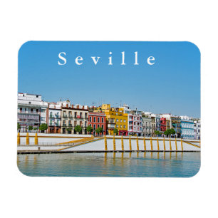 Ímã Terraplenagem do rio de Guadalquivir em Sevilha