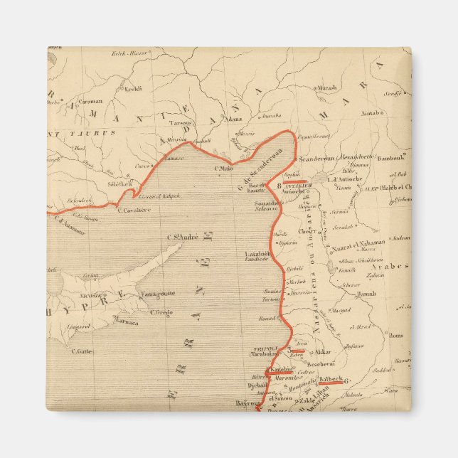 Imã Terre Sainte en 1839 (Frente)