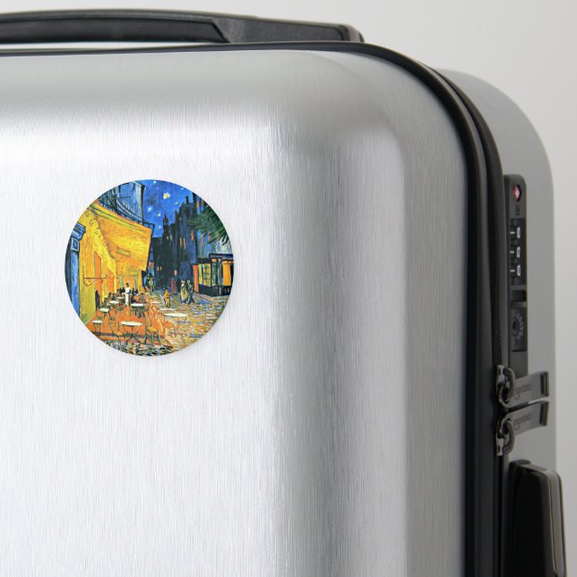 Imã Térrea do Café por Vincent van Gogh, (In Situ (Luggage))