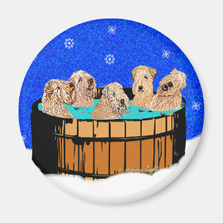 IMÃ TERREIROS DE WHEATEN NO TUB QUENTE