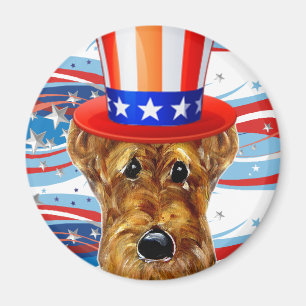 IMÃ TERRIER AIREDALE