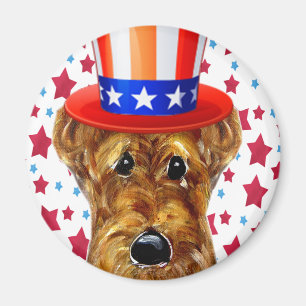 IMÃ TERRIER AIREDALE