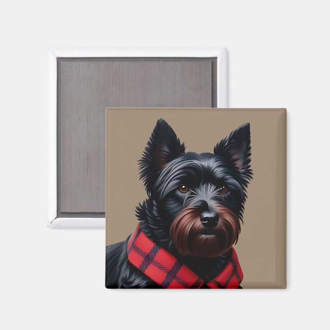 Imã Terrier Escocês (Front/Back)