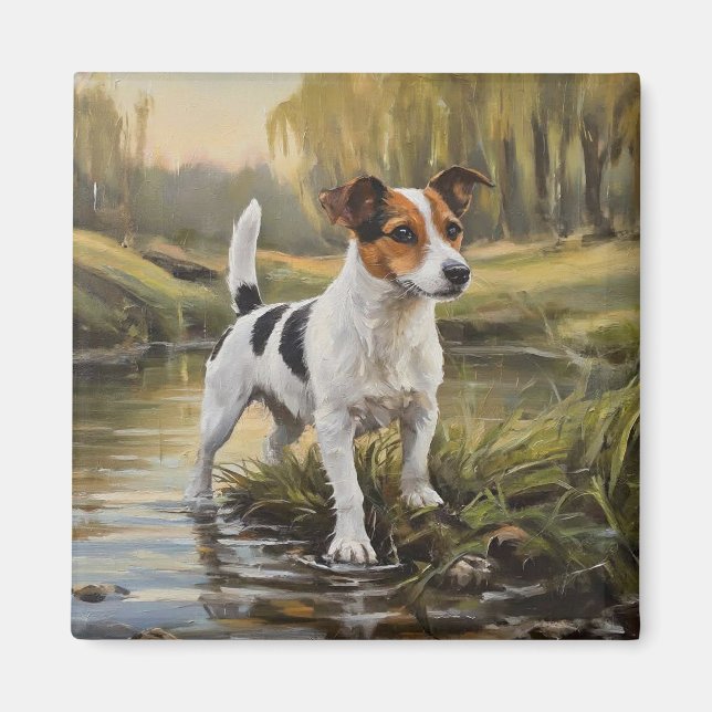 Imã Terrier Jack Russell (Frente)
