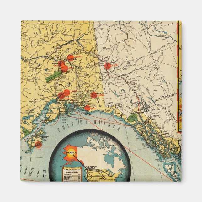 Imã Território do Alasca (Frente)