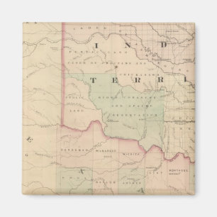Imã Território indiano e Texas, região noroeste