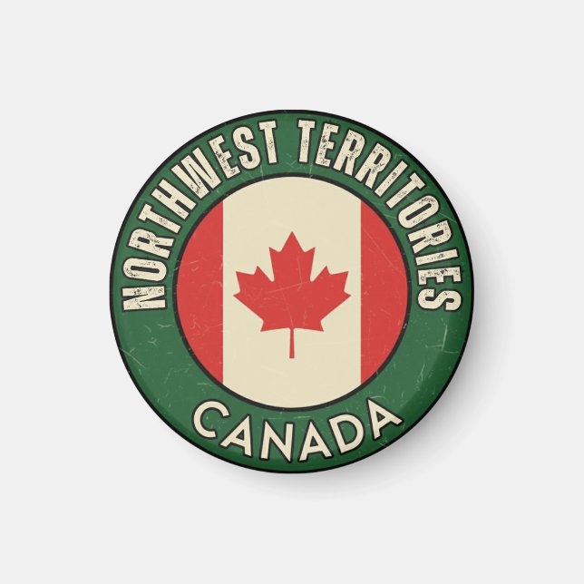 Imã Territórios do Noroeste Canadá (Frente)