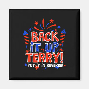 Imã Terry Colocou No Verso 4 De Julho Fir