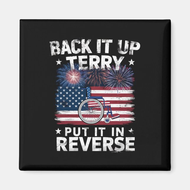 Imã Terry, Dê Ré, Coloque Em Reversa Fogos De Artifíci (Frente)