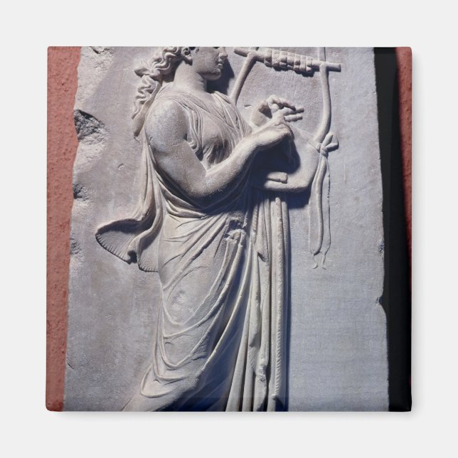 Imã Tersichore, a musa da dança e da música (Frente)