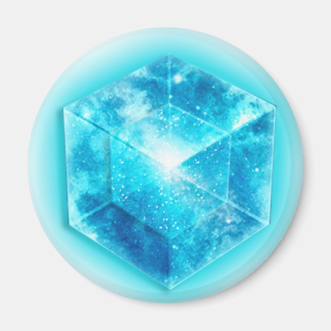 Imã Tesseract, 4D Hypercube Hyperwürfel, (Frente)